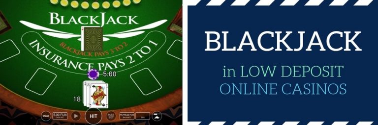 online casino blackjack minimum bet