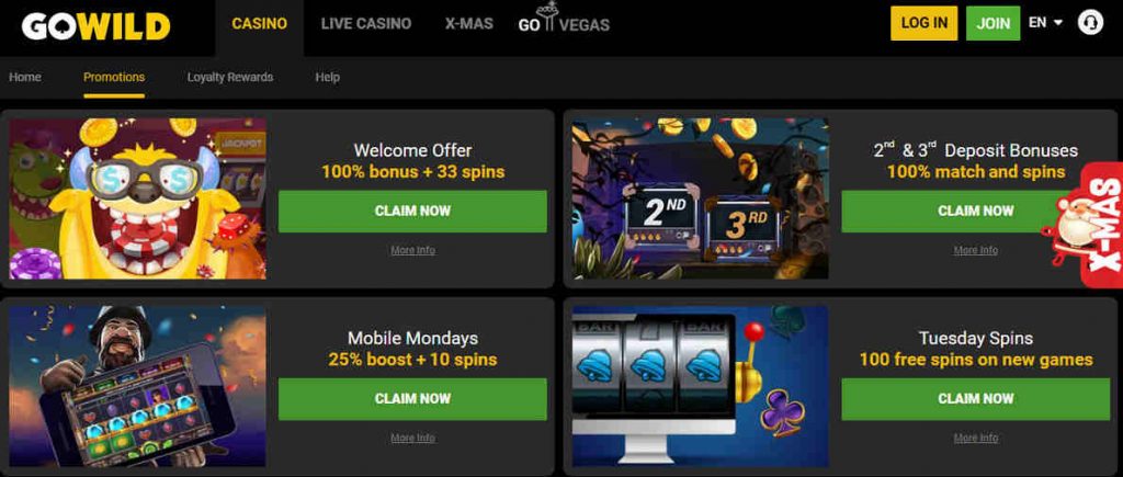 Gowild Casino Live Chat