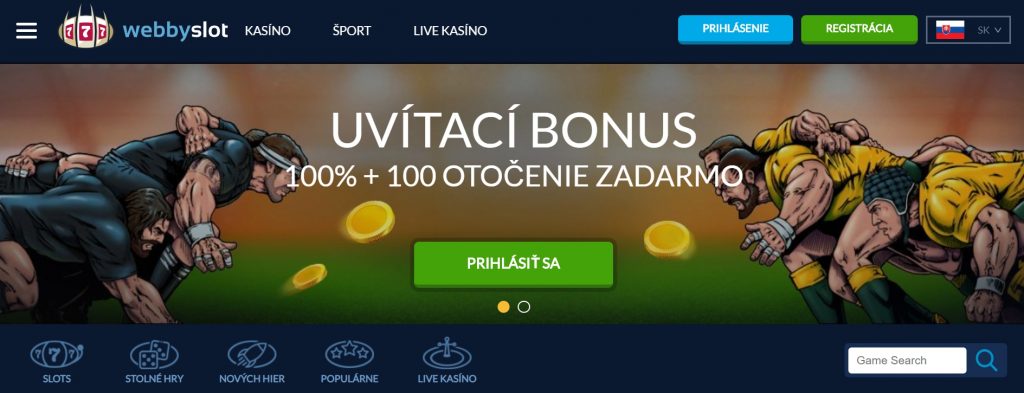 Webby Slot Kasino online