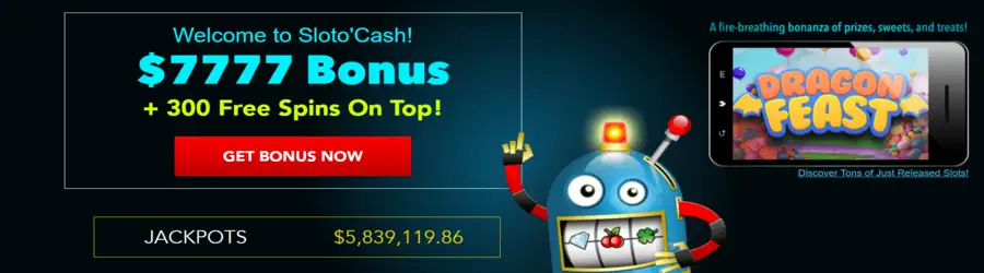 Slotocash Casino Welcome Bonuse